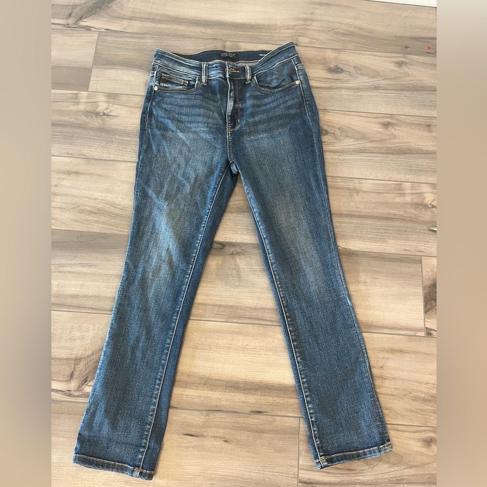 Judy Blue Women Jeans Size 9/29 Skinny Fit Capri Cotton Stretch Medium Blue